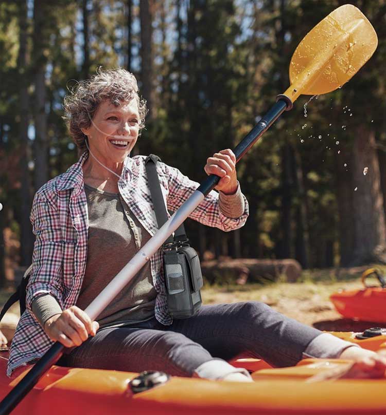 g5 poc on canoe trip