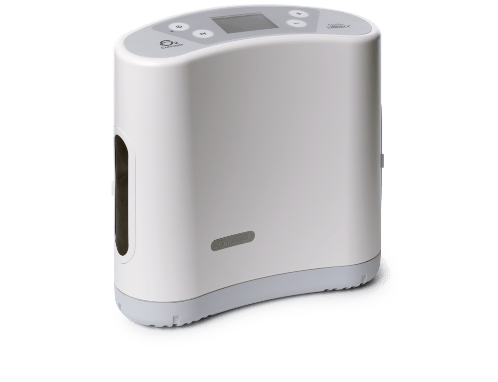 Oxlife_LIBERTY Potable Oxygen Concentrator top view